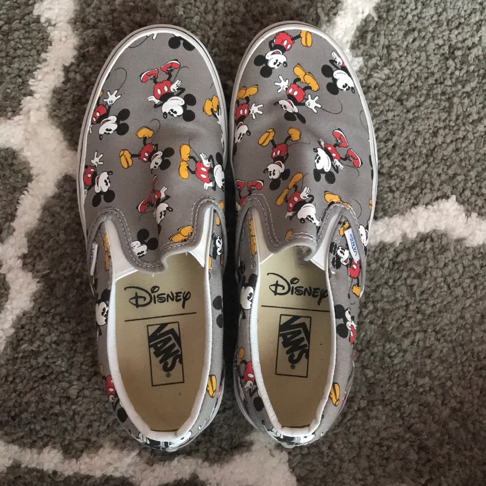 Brand new Mickey Mouse vans!